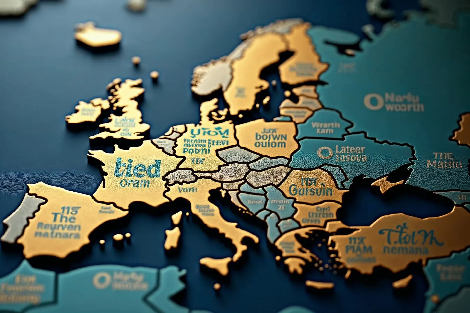 Euroopa kaart makselogodega näitab kohalikke makseviise turu kohta.