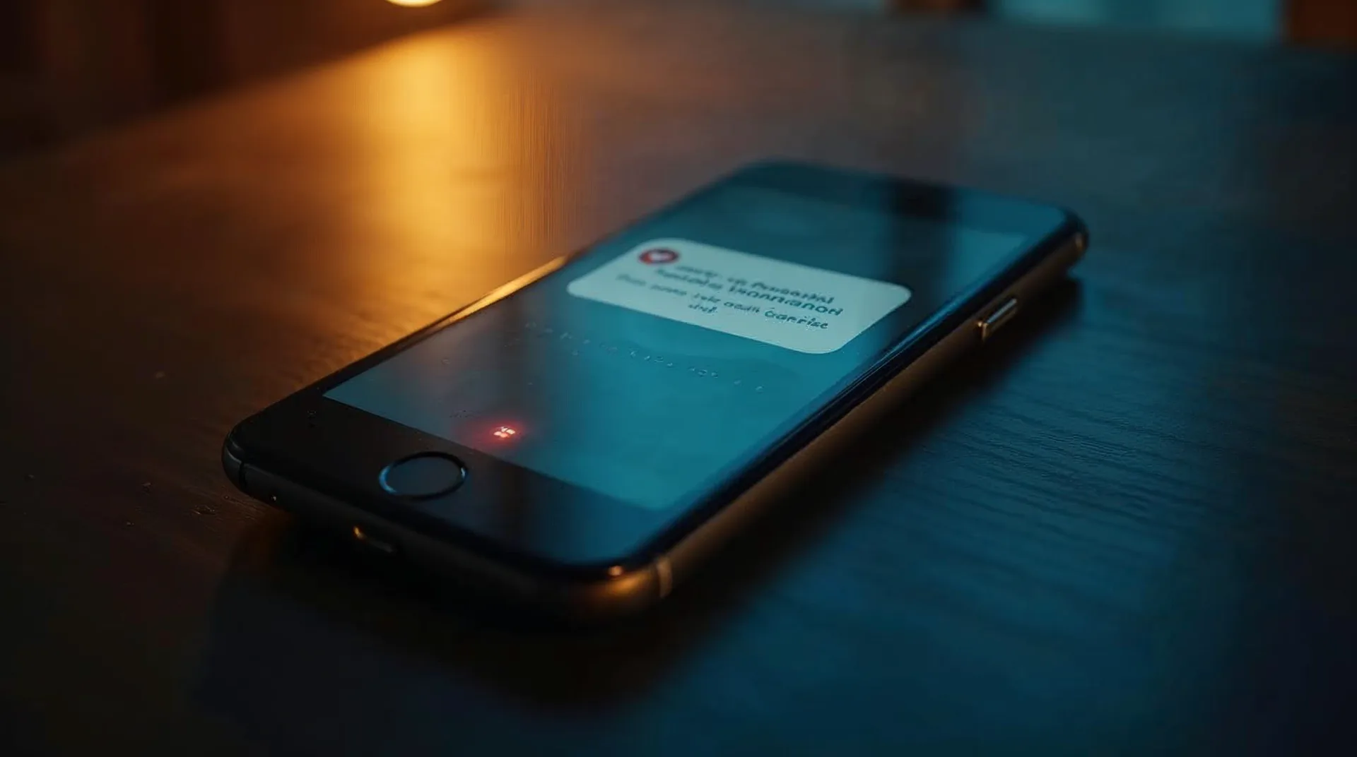 Smartphone con notificaciones push para interactuar con usuarios multilingües.