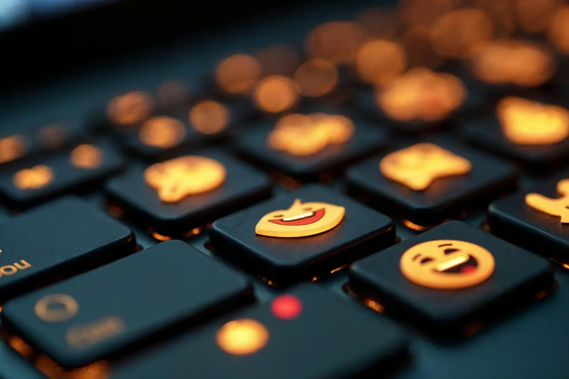 Emoji klávesnice s regionálními variantami pro kulturně citlivou automatizaci.