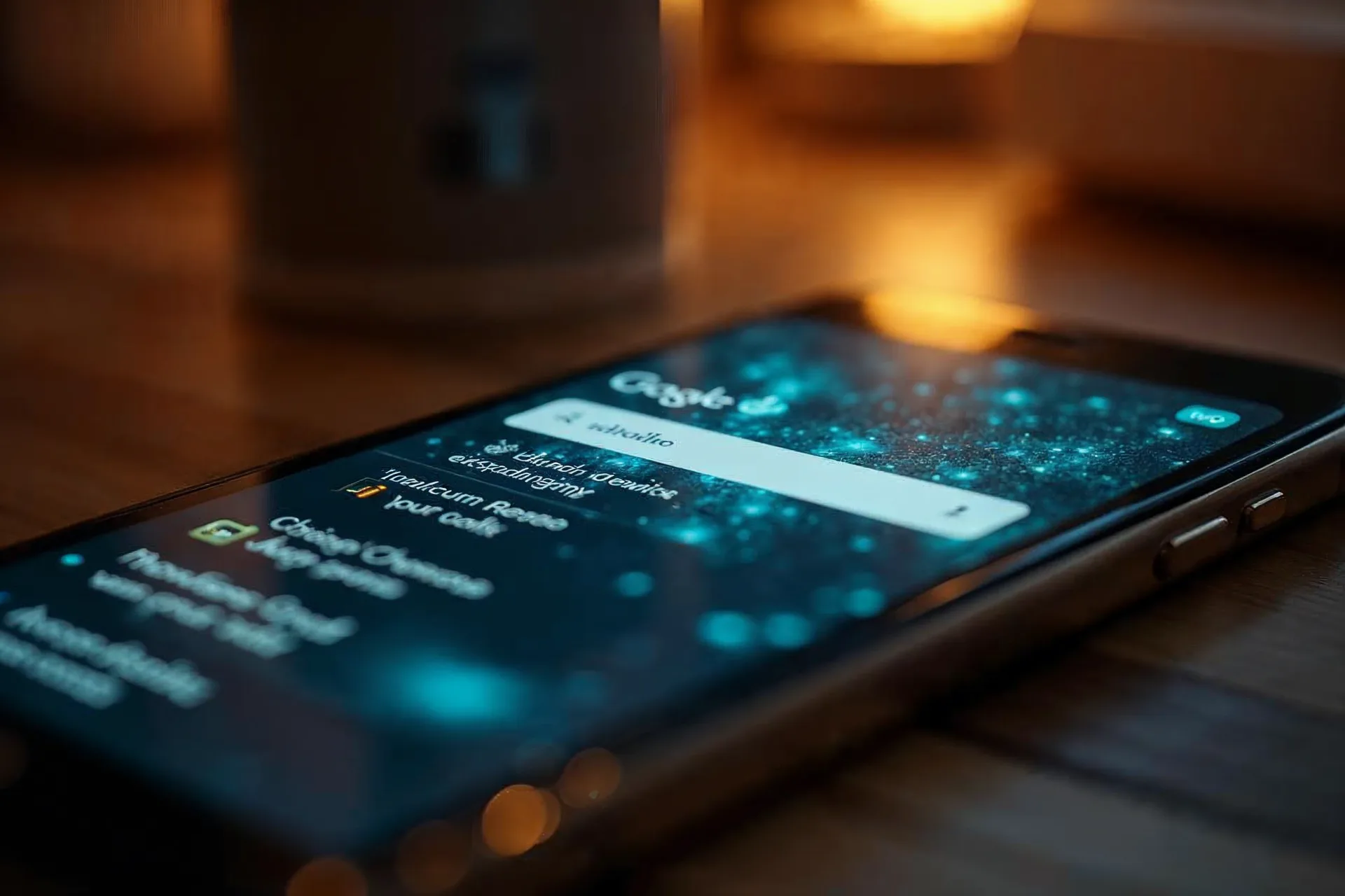 Ergebnisse einer visuellen Suche auf Smartphone-Display für E-Commerce.