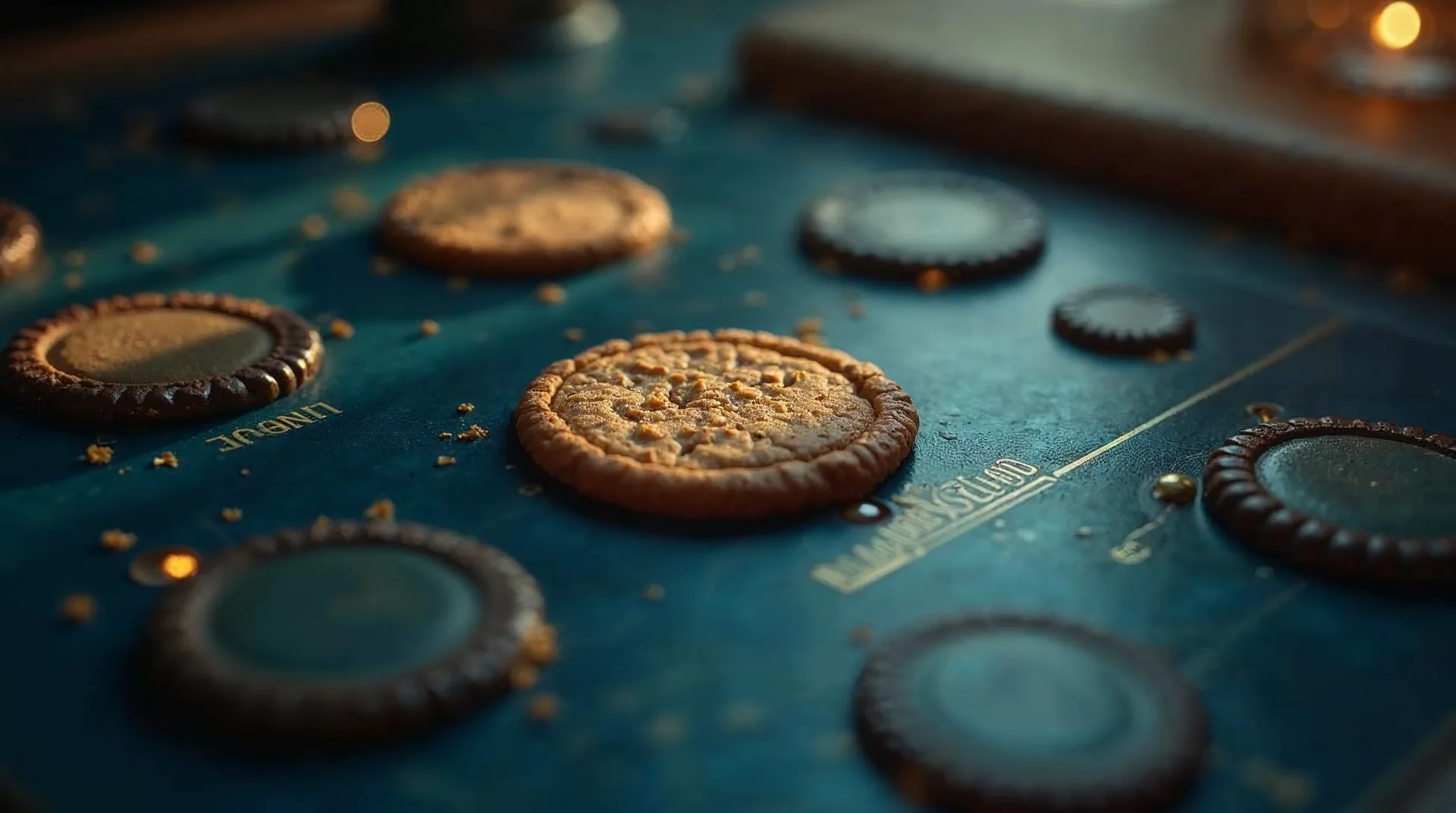 Verwirrendes Cookie-Zustimmungsformular mit vielen Buttons und Einstellungen