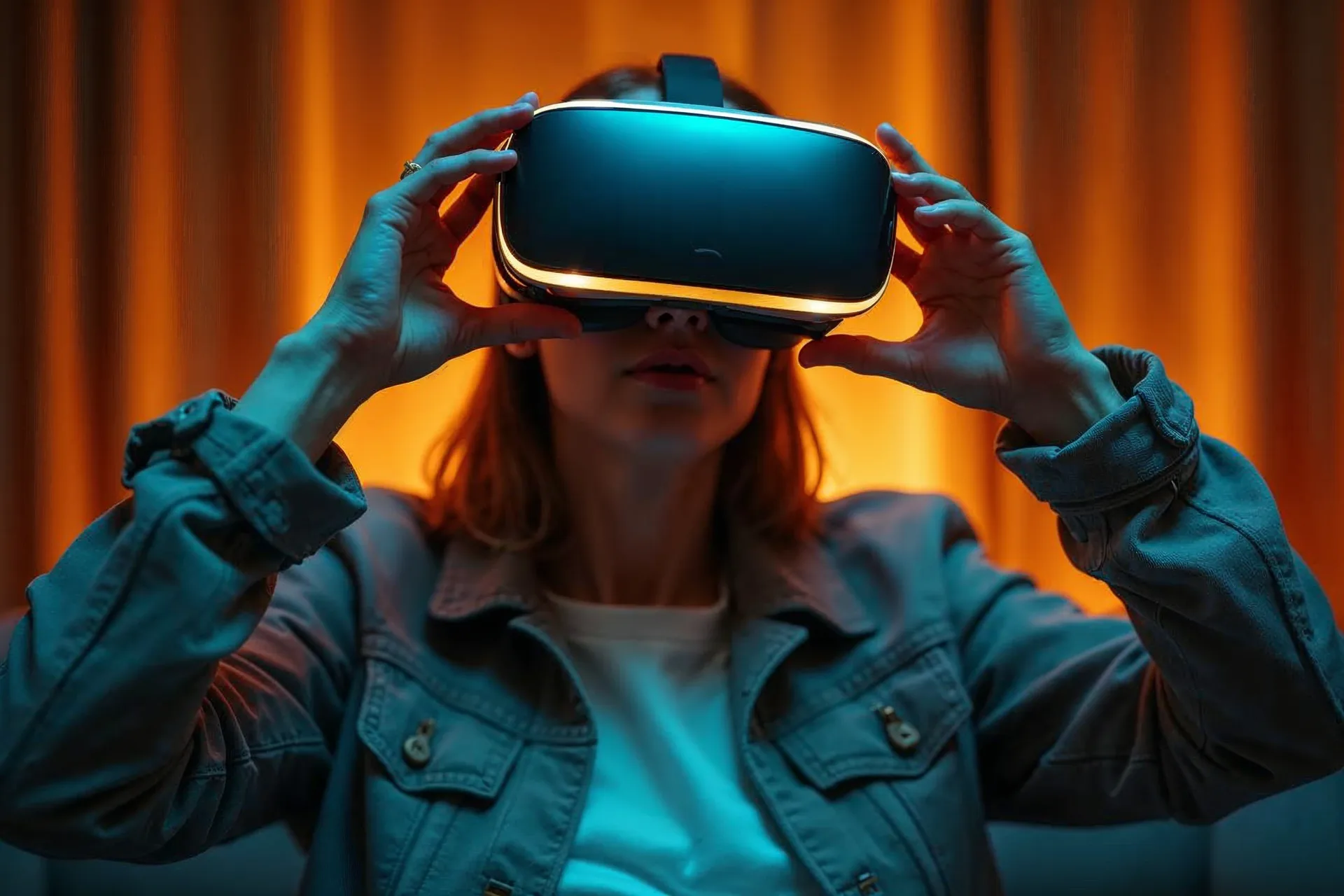 Brýle pro VR a ovladače pro virtuální prohlídky