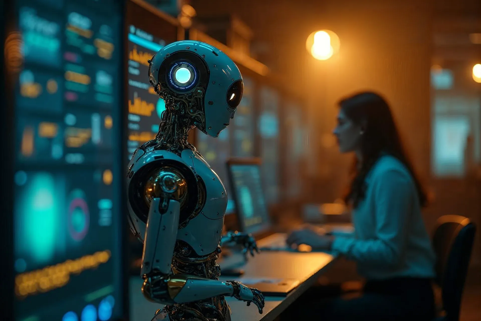 Vestlusroboti vestluse ekraanipilt saksa ja inglise keeles koos vastustega