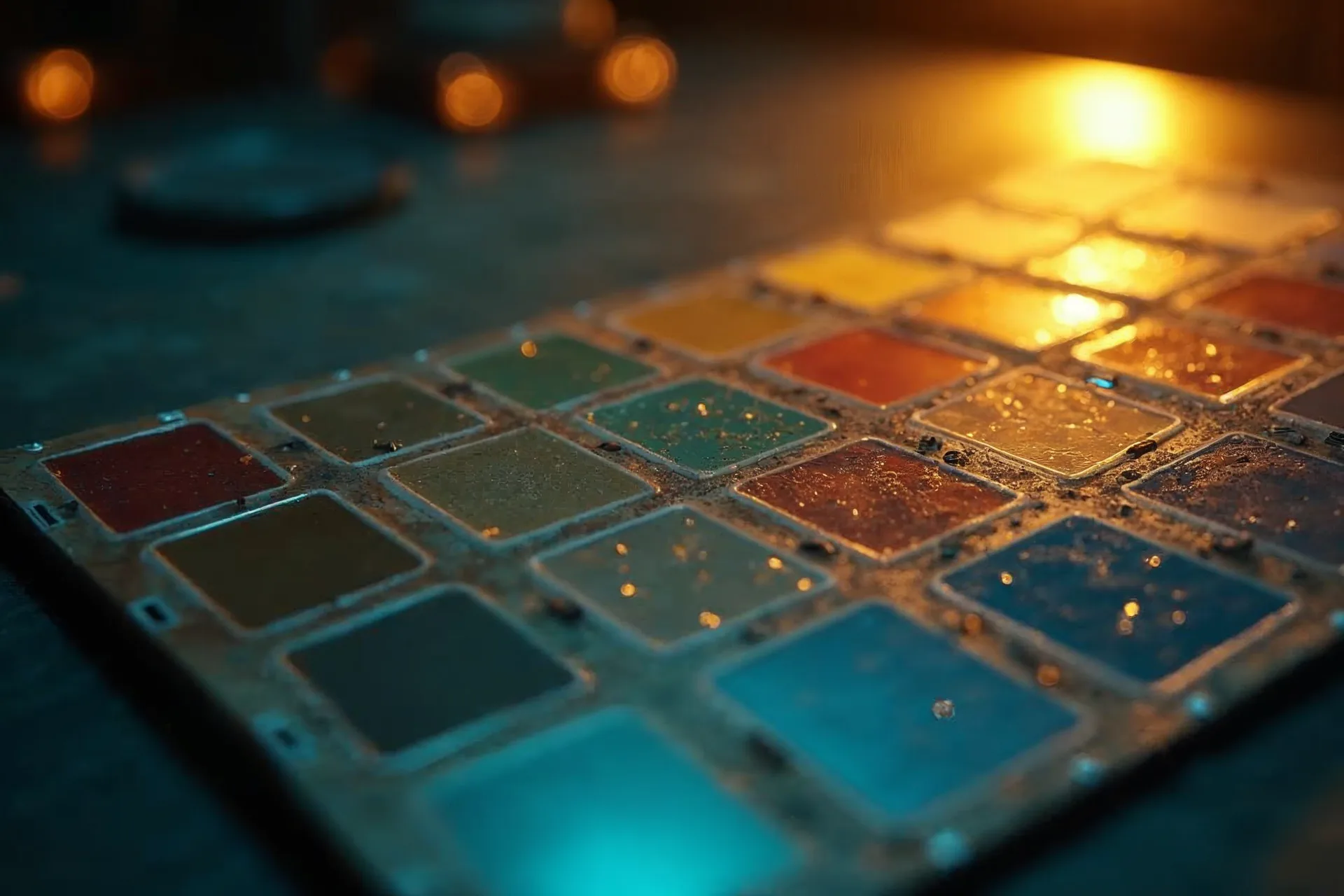 Color grading panel with controls for digital color correction of video footage